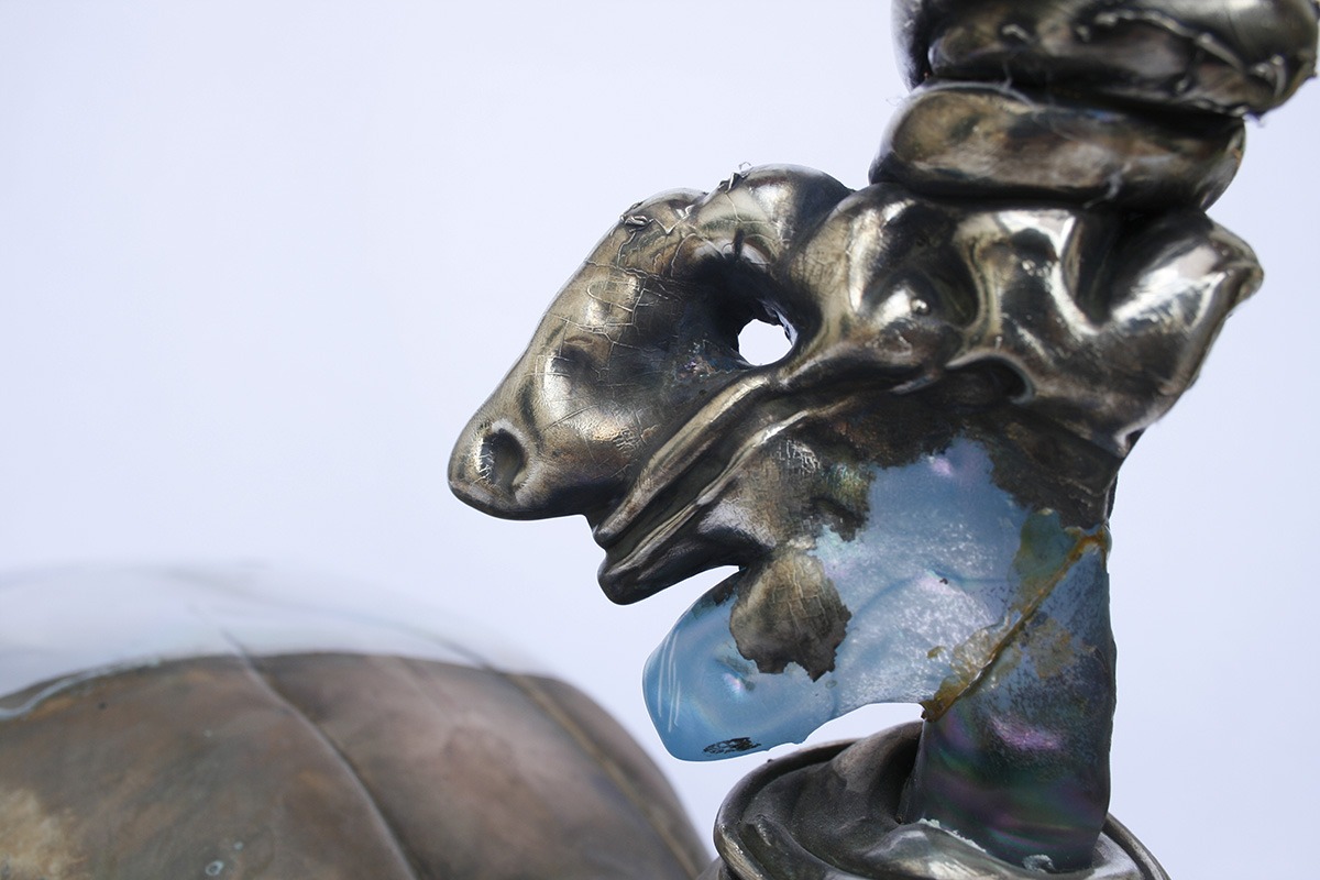 Creature, detail · Lucian Butucariu · Art glass