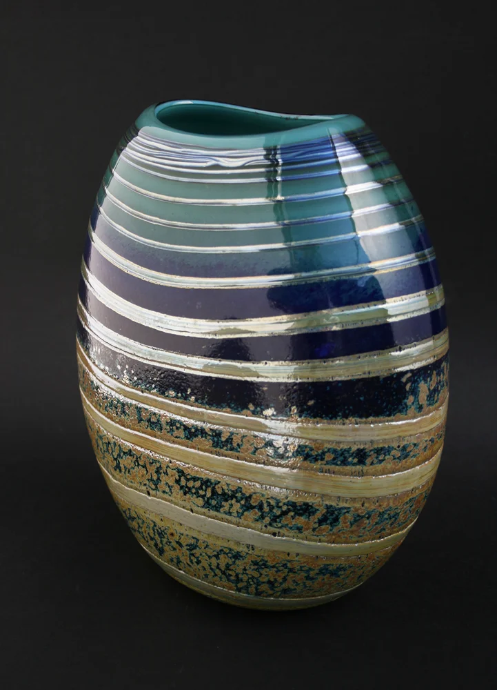 Glass vessel · Lucian Butucariu · Art glass