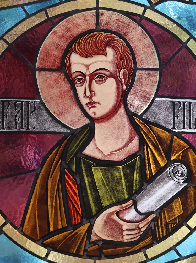 Saint Philip · Lucian Butucariu · Stained glass