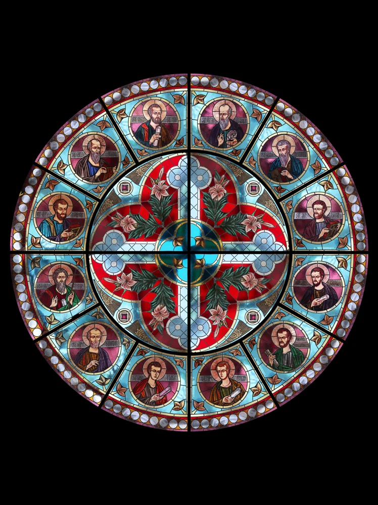 The twelve apostles, complete window · Lucian Butucariu
